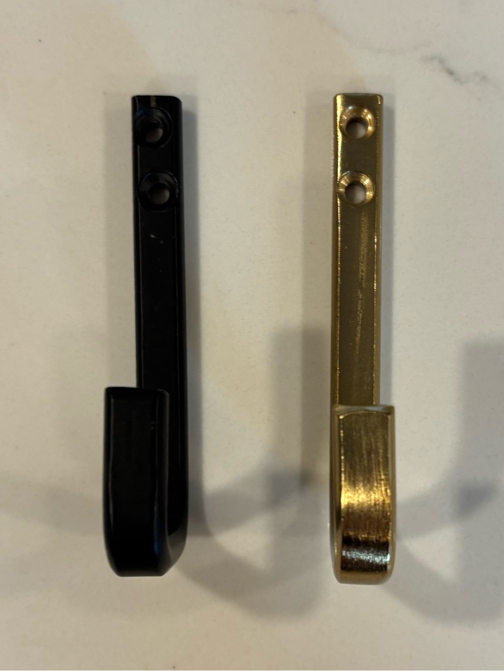 Hearth & Hand w/ Magnolia Brass & Black BATH HOOK 2019 Wall Hooks